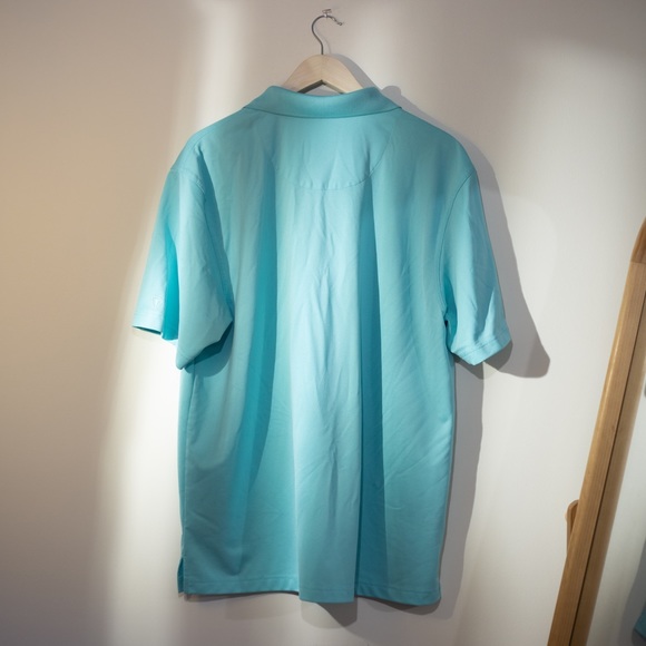 ProTour Polo Golf Shirt in Teal Blue. Size XL. - Picture 2 of 2